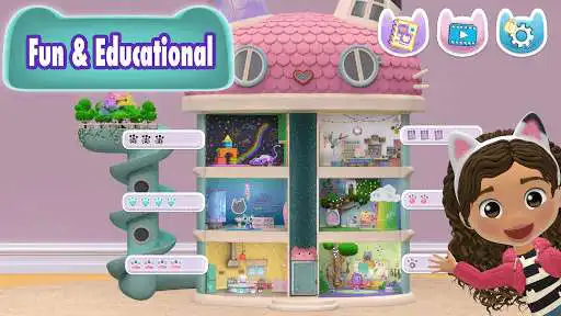 Play Gabbys Dollhouse: Games  Cats  and enjoy Gabbys Dollhouse: Games  Cats with UptoPlay
