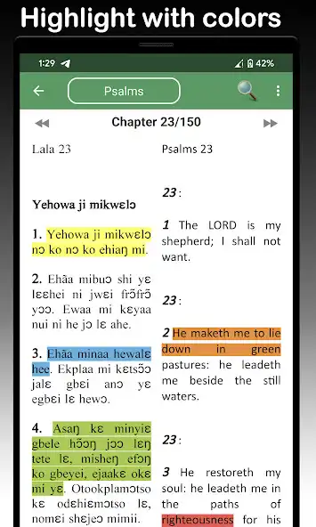 Play Ga Bible - Ga  English Bible  and enjoy Ga Bible - Ga  English Bible with UptoPlay