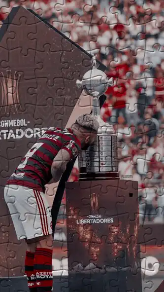 Play Gabigol Flamengo Jigsaw Puzzle as an online game Gabigol Flamengo Jigsaw Puzzle with UptoPlay
