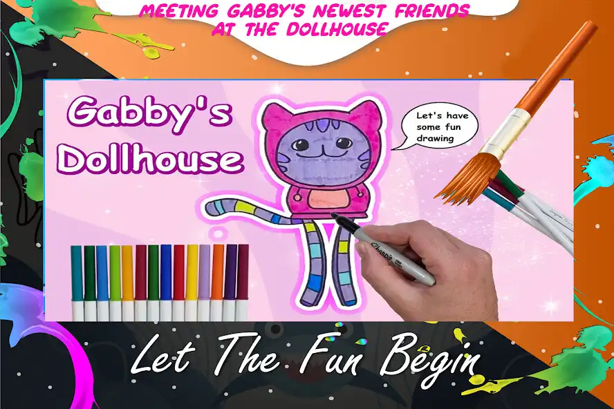 Play Gabys Coloring Dollhouse Game and enjoy Gabys Coloring Dollhouse Game with UptoPlay Play Gabys Coloring Dollhouse Game and enjoy Gabys Coloring Dollhouse Game with UptoPlay