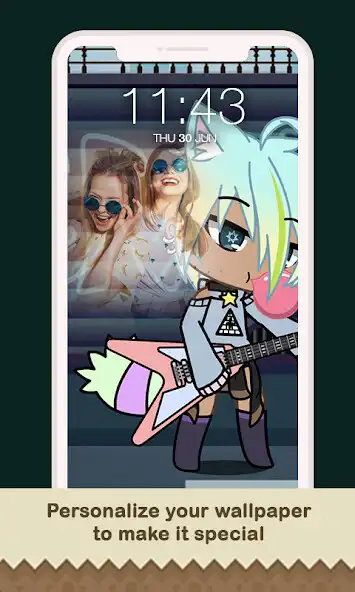 Play Gacha GL Wallpapers  Stickers as an online game Gacha GL Wallpapers  Stickers with UptoPlay