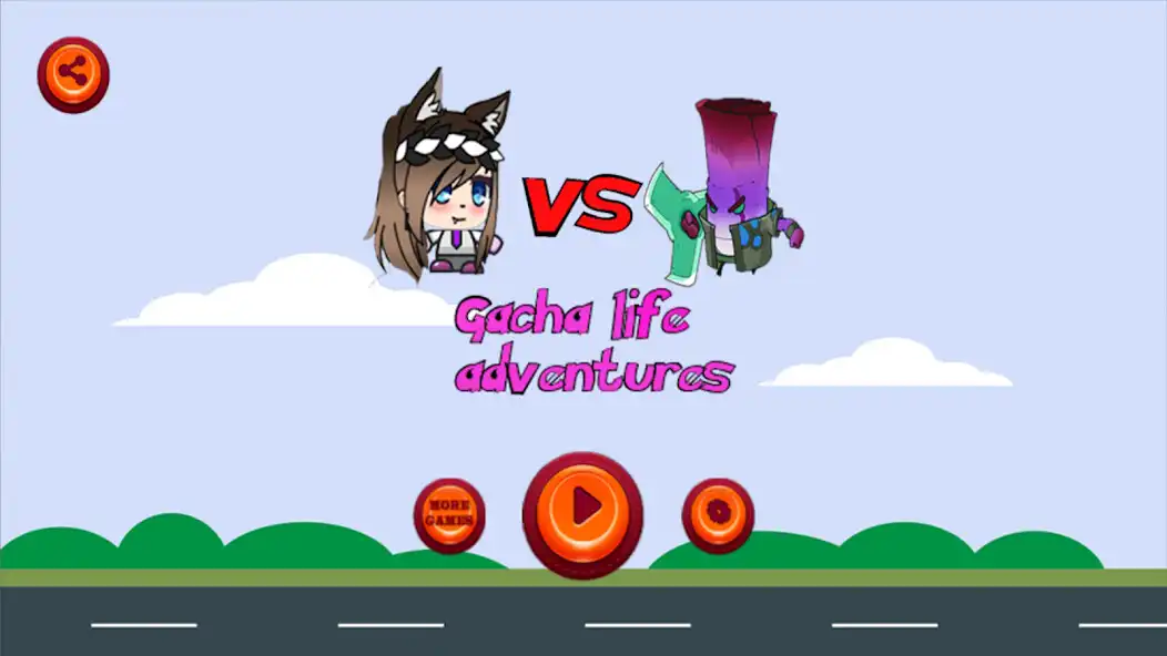 Play Gacha life adventure game  and enjoy Gacha life adventure game with UptoPlay