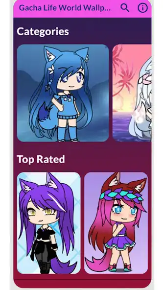 Play Gacha Life World Wallpaper  and enjoy Gacha Life World Wallpaper with UptoPlay