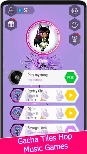 Play Gacha Magic Tiles Hop Games  and enjoy Gacha Magic Tiles Hop Games with UptoPlay