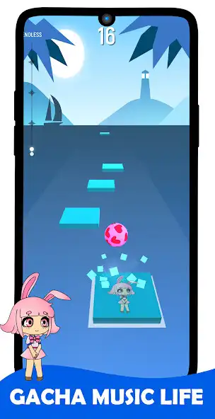 Play Gacha Music Life x Club Tiles as an online game Gacha Music Life x Club Tiles with UptoPlay