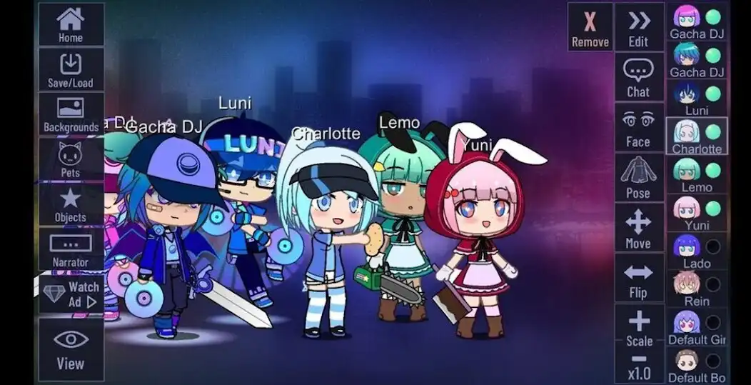 Play Gacha Nebula View as an online game Gacha Nebula View with UptoPlay