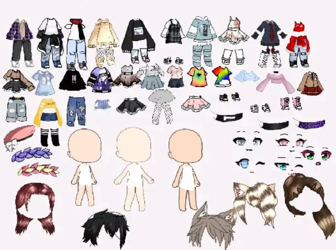 Play Gacha Neon Club 2 skins as an online game Gacha Neon Club 2 skins with UptoPlay