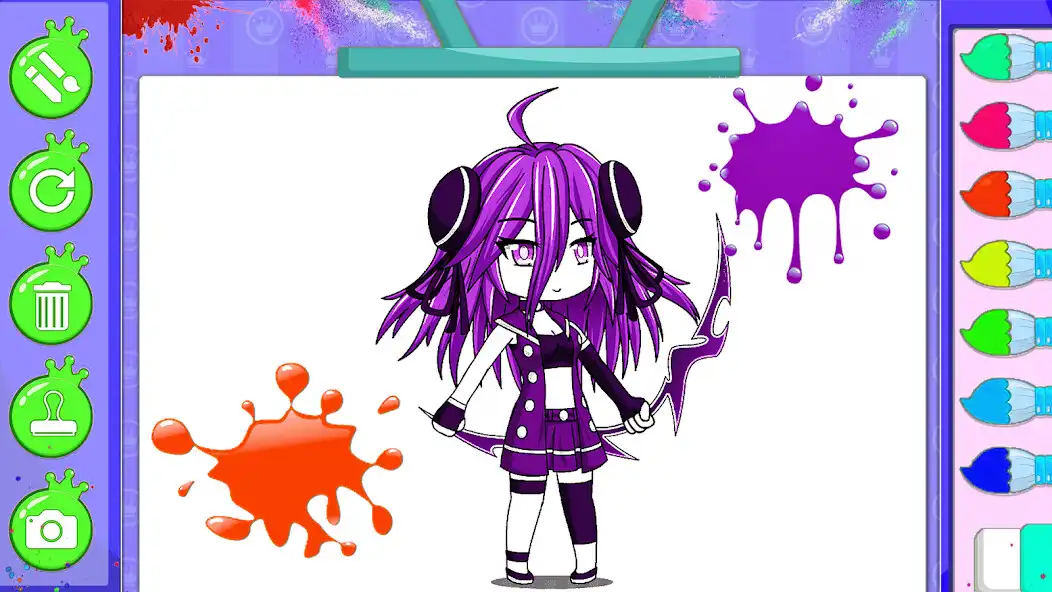 Play Gacha-Nox: Art Coloring Book  and enjoy Gacha-Nox: Art Coloring Book with UptoPlay