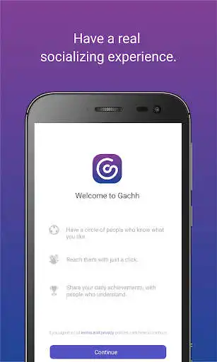 Play Gachh : Find People having similar interest  and enjoy Gachh : Find People having similar interest with UptoPlay