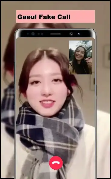 Play Gaeul Fake Call as an online game Gaeul Fake Call with UptoPlay