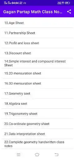 Play Gagan Pratap Math Class Notes as an online game Gagan Pratap Math Class Notes with UptoPlay