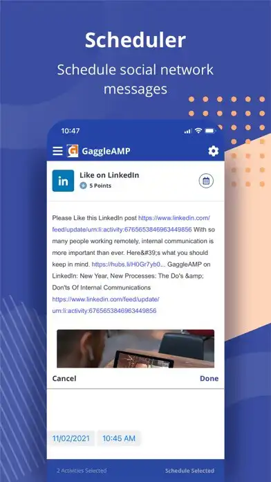 Play GaggleAMP - Social. Advocacy.  and enjoy GaggleAMP - Social. Advocacy. with UptoPlay