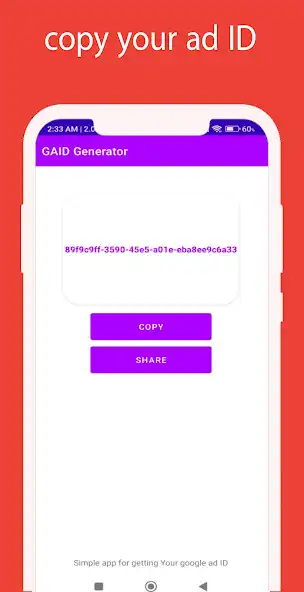 Play Gaid Generator Advertising ID as an online game Gaid Generator Advertising ID with UptoPlay