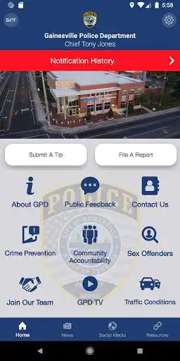 Play Gainesville Florida Police Department  and enjoy Gainesville Florida Police Department with UptoPlay