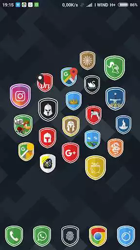 Play Galaad Icon Pack as an online game Galaad Icon Pack with UptoPlay