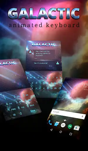 Play Galactic Animated Keyboard + Live Wallpaper  and enjoy Galactic Animated Keyboard + Live Wallpaper with UptoPlay