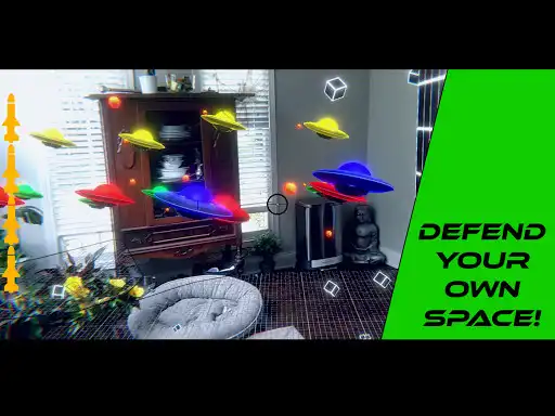 Play Galactic DefendARs as an online game Galactic DefendARs with UptoPlay