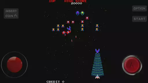 Play Galaga, Arcade Game as an online game Galaga, Arcade Game with UptoPlay