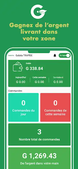 Play Galata TRAPDE - Livreur App  and enjoy Galata TRAPDE - Livreur App with UptoPlay