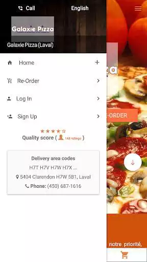 Play Galaxie Pizza (Laval) as an online game Galaxie Pizza (Laval) with UptoPlay