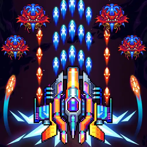 Speel Galaxiga Arcade Shooting Game APK