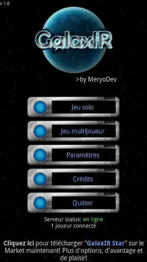 Play GalaxIR  and enjoy GalaxIR with UptoPlay