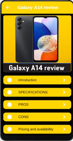 Play Galaxy A14 review as an online game Galaxy A14 review with UptoPlay