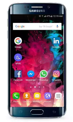 Play Galaxy A51 Launcher Theme  and enjoy Galaxy A51 Launcher Theme with UptoPlay