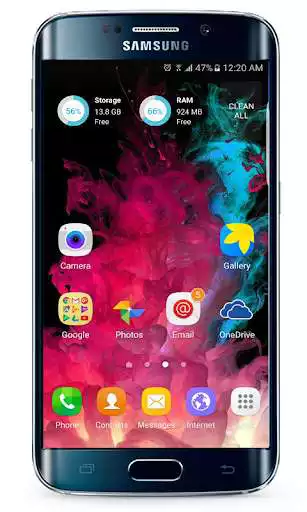 Play Galaxy A51 Launcher Theme as an online game Galaxy A51 Launcher Theme with UptoPlay