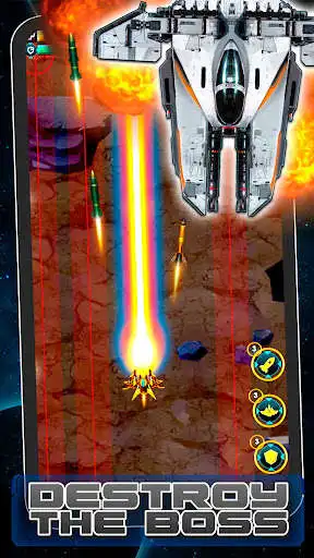 Play Galaxy Aliens Shooter 2022 as an online game Galaxy Aliens Shooter 2022 with UptoPlay