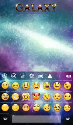 Play Galaxy Animated Keyboard
