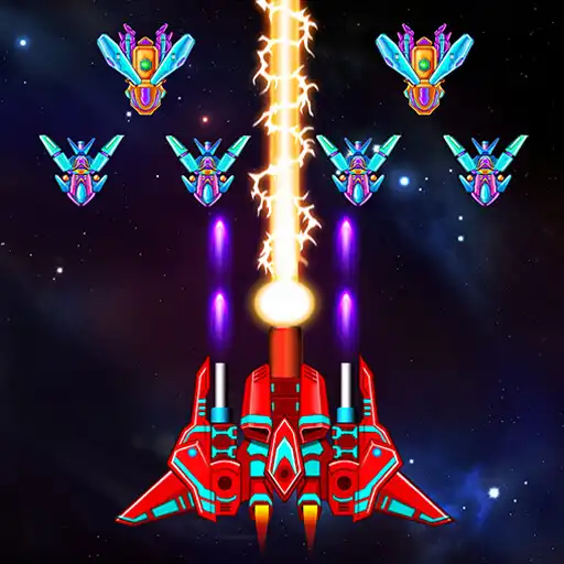 Žaiskite „Galaxy Attack: Shooting Game APK“.