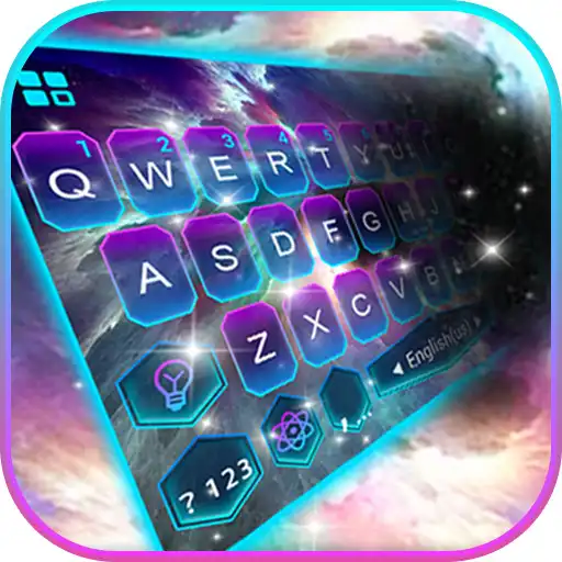 Play Galaxy Black Hole Keyboard Theme APK
