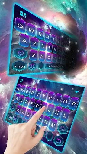 Play Galaxy Black Hole Keyboard Theme  and enjoy Galaxy Black Hole Keyboard Theme with UptoPlay