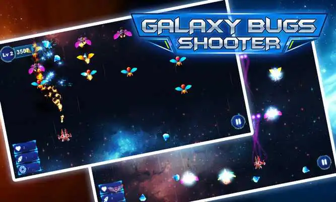 Play Galaxy Bugs Shooter : Space Alien Attack