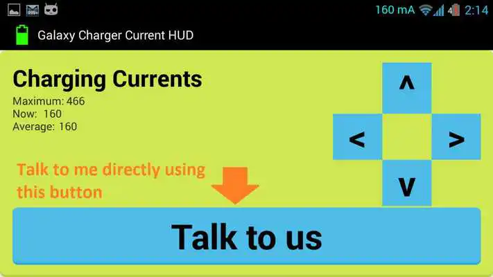 Play Galaxy Charger Current HUD