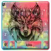 Free play online Galaxy Drawing Wolf APK