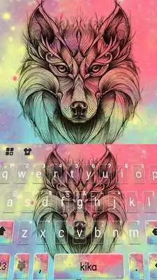 Play Galaxy Drawing Wolf