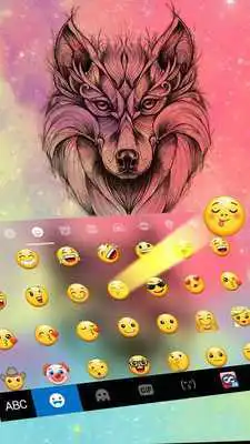 Play Galaxy Drawing Wolf