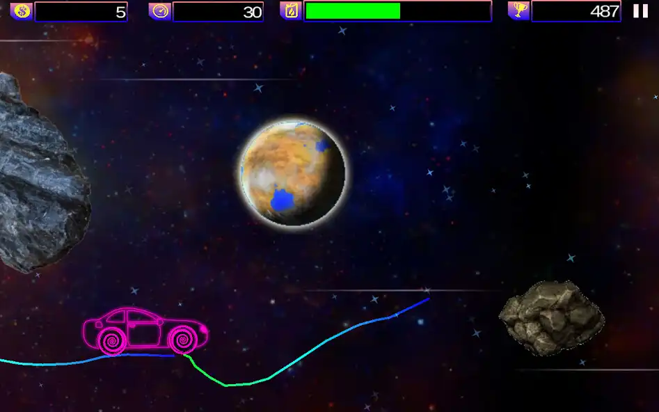 Play Galaxy Draw Run as an online game Galaxy Draw Run with UptoPlay