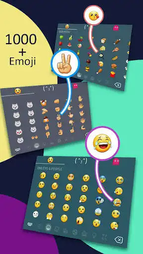 Play Galaxy emoji theme for galaxy keyboard as an online game Galaxy emoji theme for galaxy keyboard with UptoPlay