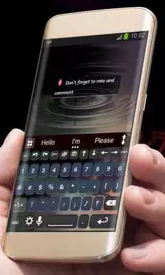 Play Galaxy flare AiType Skin