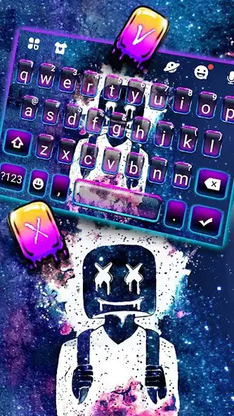 Play Galaxy Graffiti DJ Theme as an online game Galaxy Graffiti DJ Theme with UptoPlay