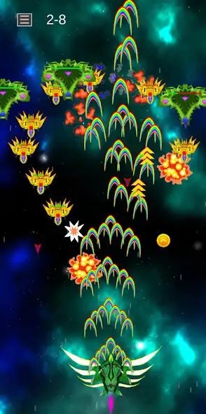 Play Galaxy Hunter Space Shooter 2D  and enjoy Galaxy Hunter Space Shooter 2D with UptoPlay