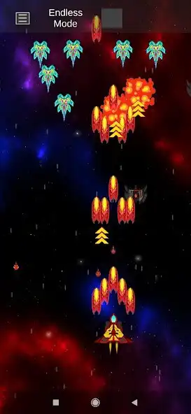 Play Galaxy Hunter Space Shooter 2D as an online game Galaxy Hunter Space Shooter 2D with UptoPlay