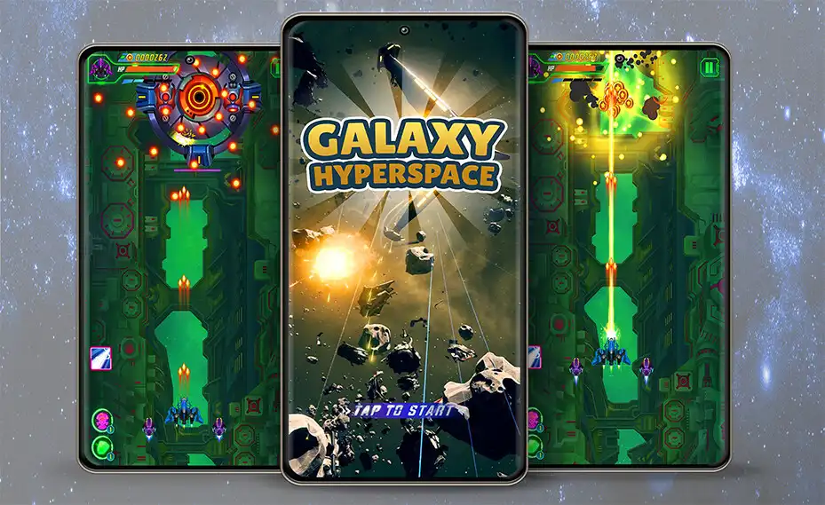 Play Galaxy Hyperspace as an online game Galaxy Hyperspace with UptoPlay