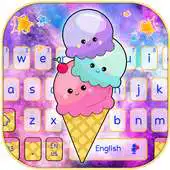 Free play online Galaxy Icecream Keyboard Theme APK Free play online Galaxy Icecream Keyboard Theme APK