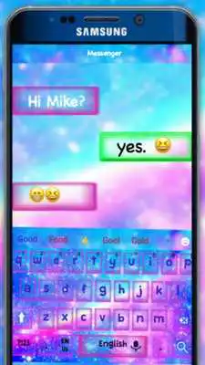 Play Galaxy Keyboard theme for Samsung Galaxy S9