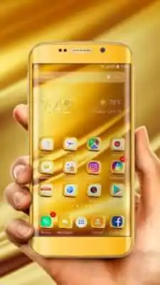 Play Galaxy launcher theme wallpaper