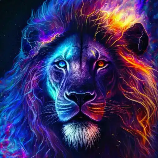 Play Galaxy Lion Wallpaper 4K APK